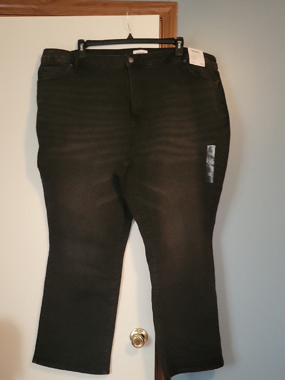 🆕️ Sonoma Women’s Black Midrise Bootcut Jeans Size 28W